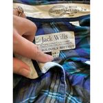 Jack Wills  Blue Plaid Boyfriend Fit Button Up Shirt 8 Photo 5