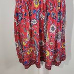 R. Vivimos Dark Pink Boho Floral Dress Size Medium NWT Floral Pink Dress Photo 3