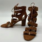 Marc Fisher Paradox Gladiator Heel Sandals Brown Size 6.5 Photo 1