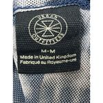 Urban Outfitters  Womens Black White Tie Dye Mesh Sheer Long Sleeve Crop Top Sz M Photo 3