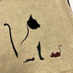 Christopher & Banks Cat Winter Scarf w/ Fringe Y2K 76” by 7.75” Cotton Blend Photo 10