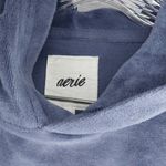 Aerie  Soft Blue Pullover Cropped Sweatshirt Photo 3