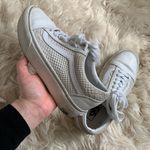 Vans White Leather Platform Photo 0