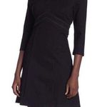 Crimson in Grace NWT  Black Knit 3/4 Sleeve Dress Photo 0