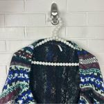 Free People  Fair Isle Carnival Knit Cropped Shrug Sweater Size S Photo 7