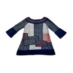 Free People β
Blue Patchwork Boho Sweater Tunic - Multicolored β
Photo 3