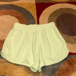 Wilfred Free Aritzia  Light Lime Green Lounge Shorts High Rise Size Small Photo 2