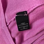 Versace Vintage Versus Pink Open Front Cardigan Silk Crochet Detail Photo 5