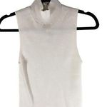 Madewell  Womens The Signature Knit Mockneck Sweater Tank Sleeveless White XXS Photo 0