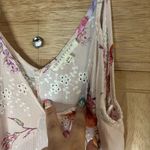 LOVESTITCH‎ Bright Multicolor Floral Midi Dress Size S M Oversized Strappy Size M Photo 2