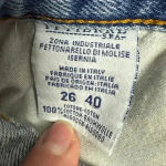 Dolce & Gabbana DOLCE & GABBANA J&ANS Women’s Vintage Ittierre Straight Denim Jeans Size 26 40 Photo 6