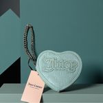 Juicy Couture  Zip Around Heart Wristlet Photo 5