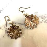 faux pearl shell earrings Photo 3