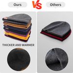 OZERO Winter Beanie Daily Hat - Thermal Polar Fleece Ski Stocking Skull Cap for Men and Women Photo 5