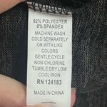 Jon & anna NEW  Long Sleeve Faux Wrap Gray Black Knee Length Dress Size XL Fall Photo 3