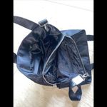 Versace  Parfume Crossbody‎ Nylon Bag Saddle Bag Black Designer Photo 5
