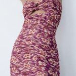 ZARA  Printed Draping Mini Dress NEW Photo 0