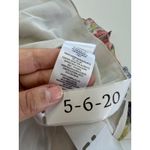 Ralph Lauren Polo  Skirt Womens 8‎ Pink Green Blue Georgette Floral Mini Ruffle Photo 5