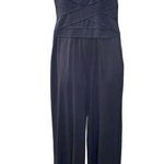 Y2K Spense Black sheer front jumpsuit Size 26 Photo 0