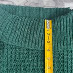 belle du jour NWOT  Forest Green Cowl Neck Sweater Photo 10