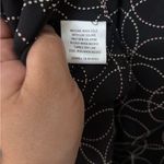 Charter Club  Black and White Geometric Button Down Shirt Photo 5