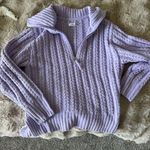 Aerie Cable Car quarter zip Sweater Photo 0