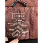 L.L.Bean Puffer Jacket Womens Small Orange Brown Long Sleeve Zip Up Outdoor C6 Photo 3