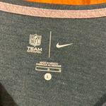 Nike  Philadelphia Eagles Green/White V-Neck Shirt Size Lg-EUC Photo 1