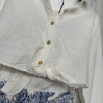 ONIA NWT  Gia Romper Cover-Up Tropical Palm Leaves Print Cotton size XS NEW Photo 7