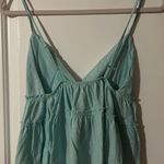 SO Blue Peplum Tank top Photo 2