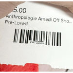 Anthropologie Amadi  Dress Size M Maella Off Shoulder Coral Gauze Tunic Mini Top Photo 3