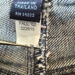 Gap Genuine Y2K Denim Midi Skirt Flap Pockets SZ 4 Med Wash Stretch Photo 5