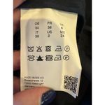 Hugo Boss Boss  Pants Women 2 Blue Wool Straight Leg Trousers Career Corpcore‎ Photo 8