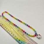 Sanrio Multi colored beaded hello kitty pendant necklace Photo 7