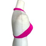 Victoria's Secret  Swim Halter Tankini Bikini Built In Bra Pink Size Medium Beach Photo 1