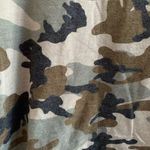 PacSun Camo with Rose Embroidery T-Shirt Tee Ringer Casual Small Photo 5