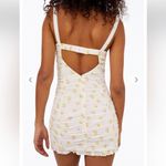 For Love & Lemons  Cilia Shirred Mini Dress Milkmaid Coquette Floral NWT XS Photo 1