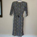 Vintage floral dress 60’s 70’s With pockets!!! Matching belt included Photo 2