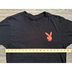Playboy  Women's Crew Neck T-Shirt with Red Logo Bunny Medium Photo 2