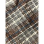 NEW High Waist Plaid Skirts Wool Look Mini Skirt S Tan Photo 3