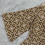 Known Supply Ayla Cider Retro Boho Mini Dress Oversized Sleeve Organic Cotton S Brown Photo 5