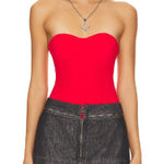 superdown Revolve  Red Bodysuit Photo 0