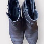 Ecco  Tan Leather Booties  Size 7 Photo 0