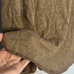 Umgee NEW Brown Swing Babydoll Dress White Lace USA Made Fall Cottage Photo 3