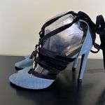 Cape Robbin  ALZA-83 DENIM HIGH HEEL Photo 5