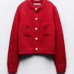 ZARA  Knit Pocket Cardigan Photo 0