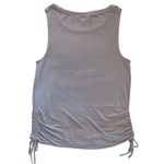 Vera Wang Simply  Purple‎ Gray Ruched Sleeveless Shirt Size XS Minimalist Boho Photo 1