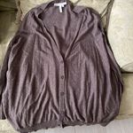 BCBGeneration Adorable bcbg cardigan in grayish taupe 27” long 33” wide  sleeves are 17” long Photo 0