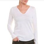 Zadig & Voltaire Women’s Tunisien Skull Strass Beaded Henley White Cotton Top Photo 1