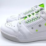 Adidas  White Green SlamCourt Original Sneakers Photo 5